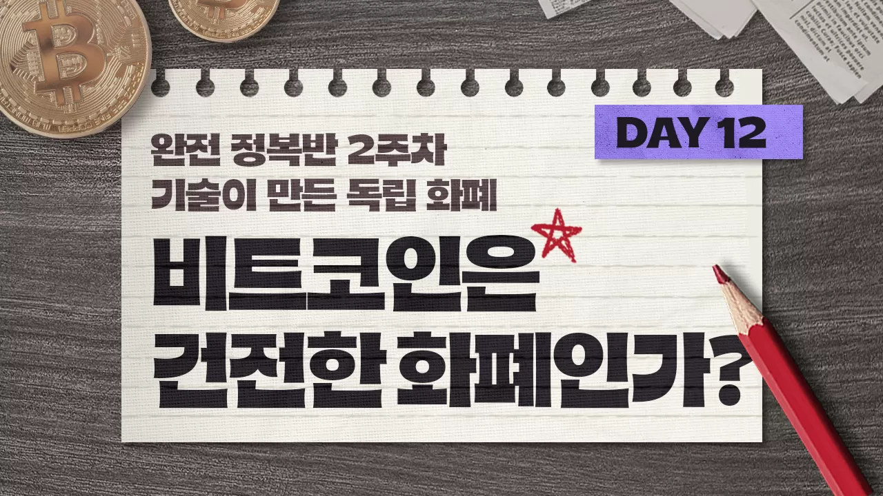 안유화 교수 > Day 12 | 비트코인은 건전한 화폐인가 | 팬딩